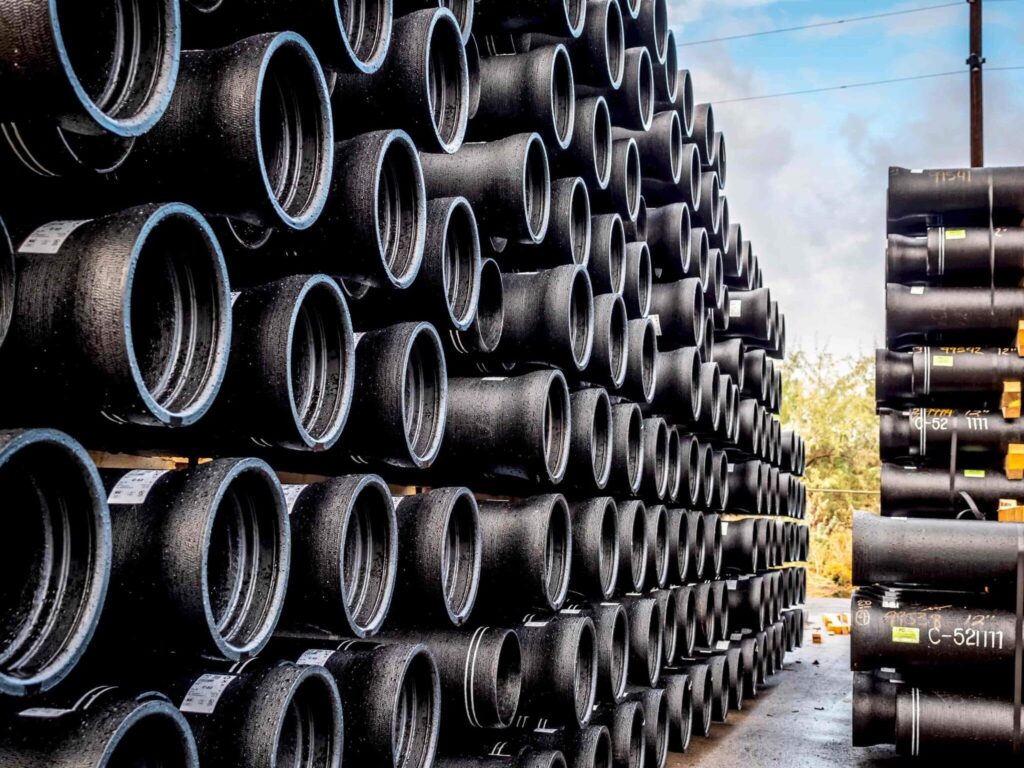 ductile iron di socket spigot pipe